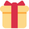 Wrapped Gift emoji on Twitter